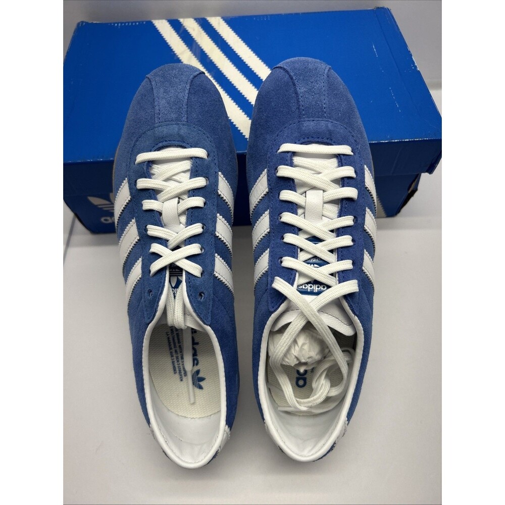 Adidas Women Tokyo Shoes Blue White Gum Sole JI0179 7.5 New in Box - Picture 2 of 9